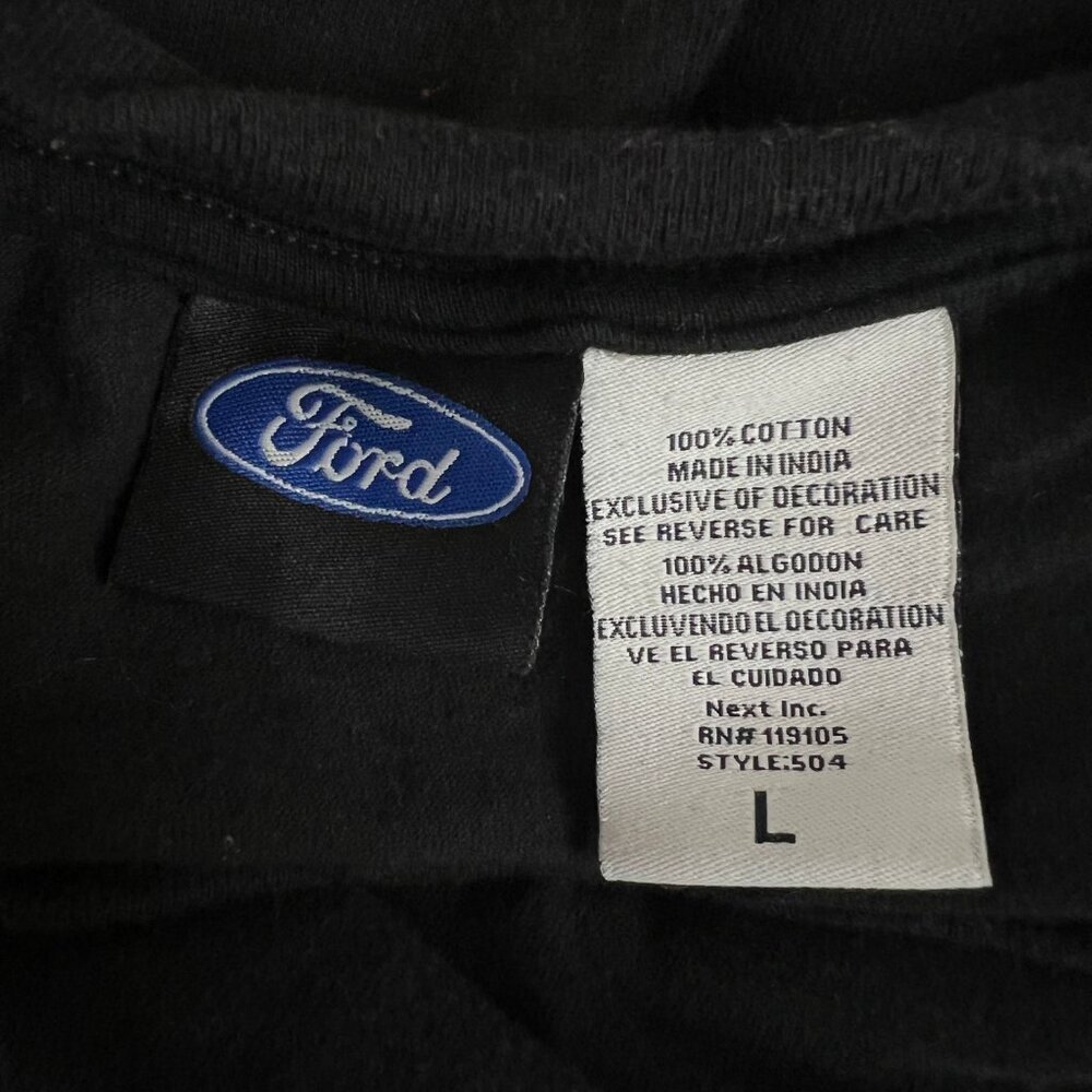 Vintage Ford Mustang GT Long Sleeve Tee Graphic T-Shirt Car Oversized 90s Y2K - Picture 5 of 9